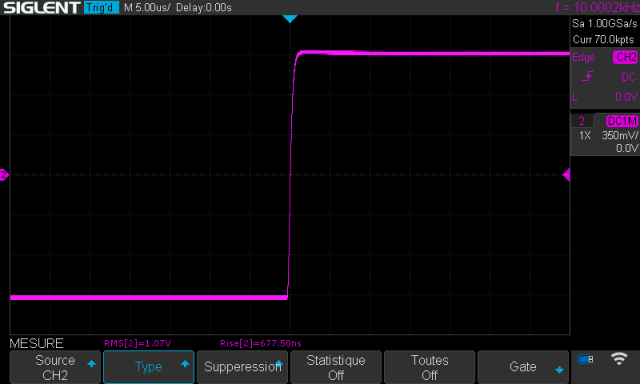 Yamaha C-4 : temps-de-montee-a-10khz