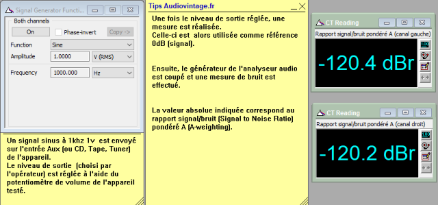 Yamaha C-4 : rapport-signal-bruit-a-12v-en-sortie-entree-aux-tone-defeat
